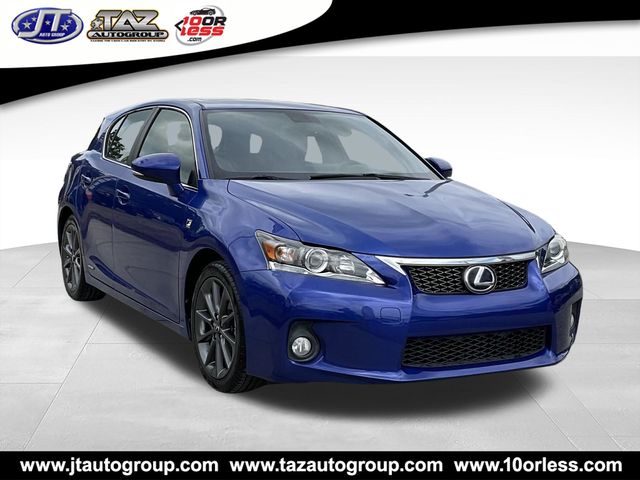 Blue Mica 2012 Lexus CT Hybrid Wagon Front-Wheel Drive Continuously Variable Transmission