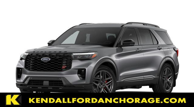 Gray 2026 Ford Explorer SUV / Crossover All-Wheel Drive Automatic