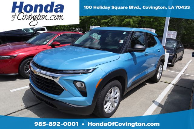 Marina Blue Metallic 2025 Chevrolet Trailblazer LS FWD SUV / Crossover Front-Wheel Drive Continuously Variable Transmission