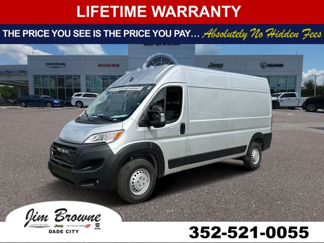 Bright Silver Clearcoat Metallic 2026 RAM ProMaster Van  9-Speed Automatic