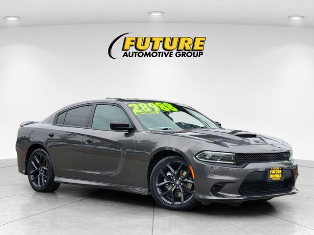 Gray (Granite Crystal Metallic Clearcoat) 2022 Dodge Charger GT RWD Sedan Rear-Wheel Drive 8-Speed Automatic