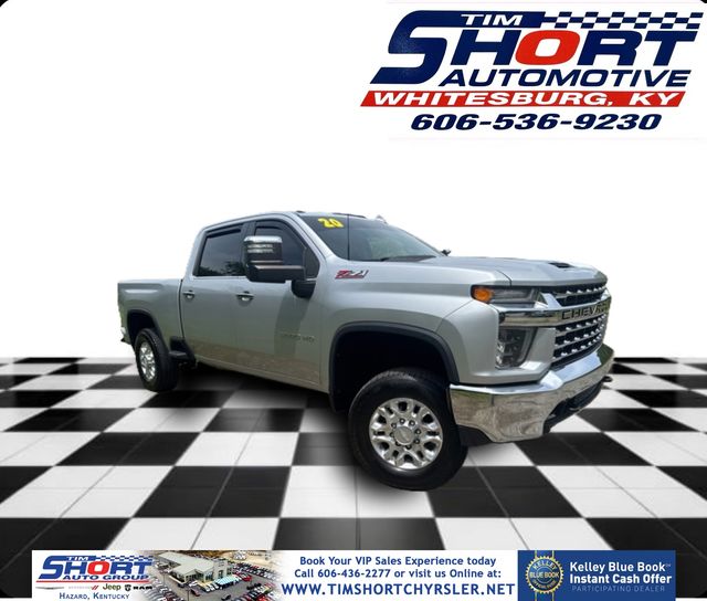 Silver Ice Metallic 2020 Chevrolet Silverado 3500HD Pickup Truck Four-Wheel Drive 6-Speed Automatic