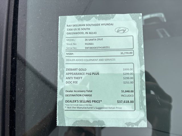 New 2026 Blue Hyundai SEL image 2