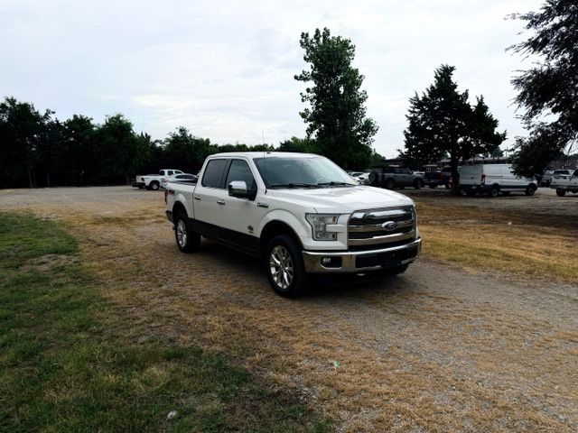 White 2015 Ford F-150 Pickup Truck Four-Wheel Drive 6-Speed Automatic