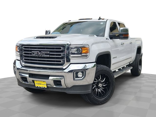Summit White 2018 GMC Sierra 2500HD SLT Crew Cab SB 4WD Pickup Truck Four-Wheel Drive 6-Speed Automatic