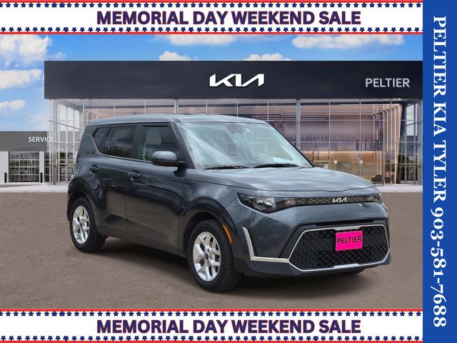 Gravity Gray 2024 Kia Soul LX FWD SUV / Crossover Front-Wheel Drive Continuously Variable Transmission