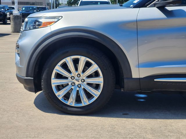 2020 Ford Explorer Limited Silver at Shottenkirk Kia Fort Bend