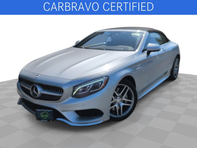 Gray 2017 Mercedes-Benz S-Class Convertible Rear-Wheel Drive 9-Speed Automatic