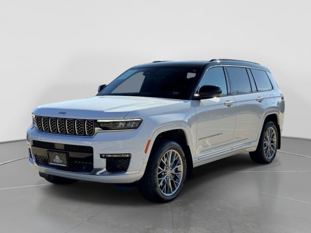 Bright White Clearcoat 2024 Jeep Grand Cherokee L Summit 4WD SUV / Crossover Four-Wheel Drive 8-Speed Automatic
