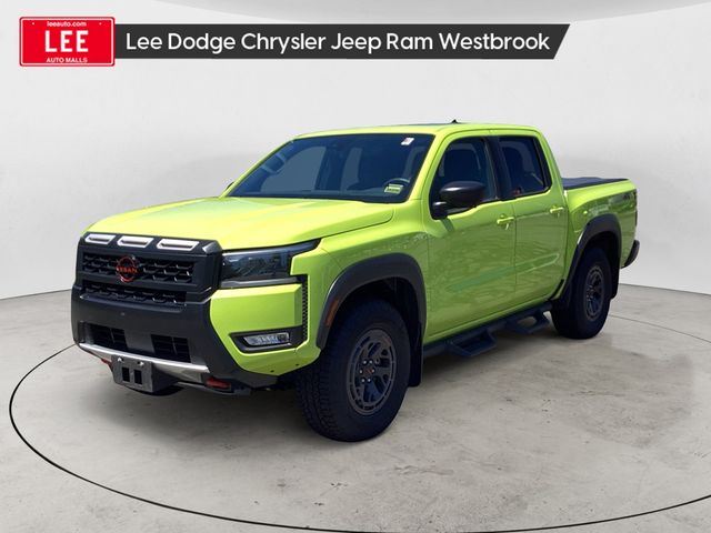 Citrus Strike 2026 Nissan Frontier PRO-4X Crew Cab 4WD Pickup Truck Four-Wheel Drive 9-Speed Automatic Overdrive