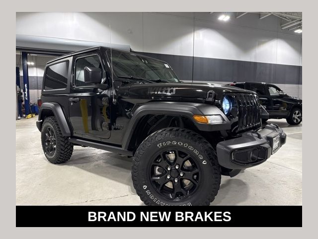 Black Clearcoat 2022 Jeep Wrangler SUV / Crossover Four-Wheel Drive 8-Speed Automatic