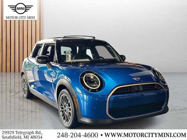 Icy Sunshine Blue Metallic 2026 MINI Cooper Hatchback Front-Wheel Drive 7-Speed Automatic