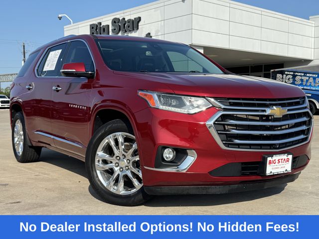 2020 Chevrolet Traverse High Country Red at Monument Chevrolet