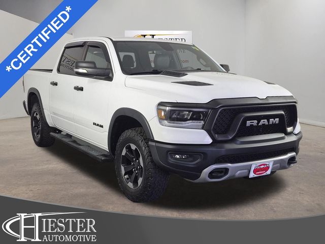 Bright White Clearcoat 2020 RAM 1500 Pickup Truck Four-Wheel Drive 8-Speed Automatic