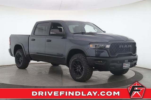 Forged Blue Metallic 2026 RAM 1500 Pickup Truck Four-Wheel Drive 8-Speed Automatic