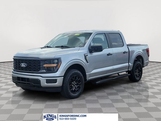 Iconic Silver Metallic 2025 Ford F-150 Pickup Truck Four-Wheel Drive Automatic