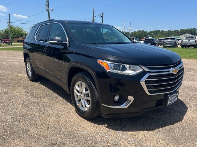 Black Metallic 2021 Chevrolet Traverse SUV / Crossover Four-Wheel Drive 9-Speed Automatic
