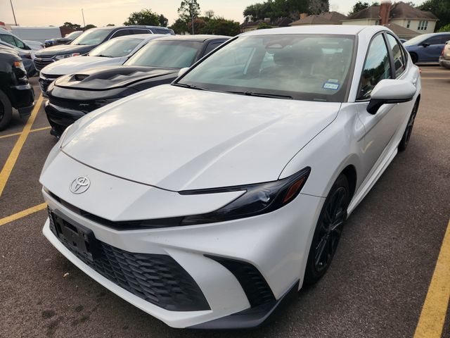 2025 Toyota Camry SE White at Community Toyota
