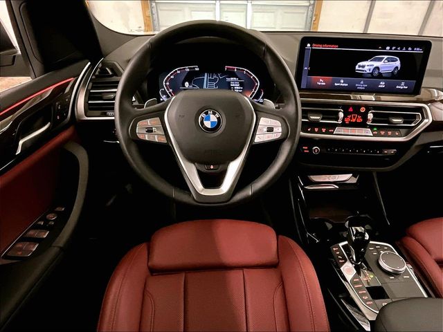 2024 BMW X3 xDrive30i White at Klick Lewis Buick Chevrolet