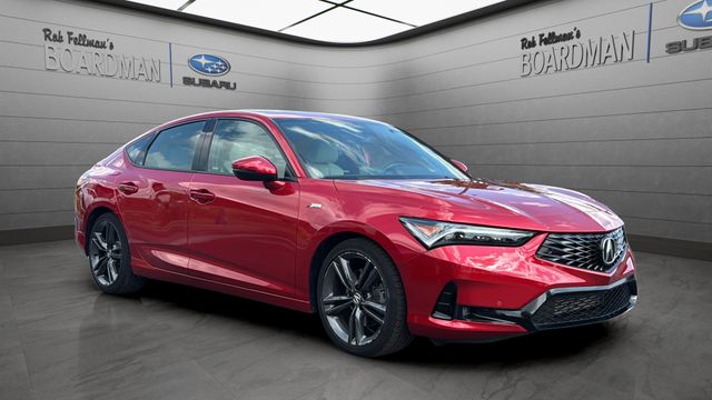 Performance Red Pearl 2023 Acura Integra Sedan Front-Wheel Drive Continuously Variable Transmission