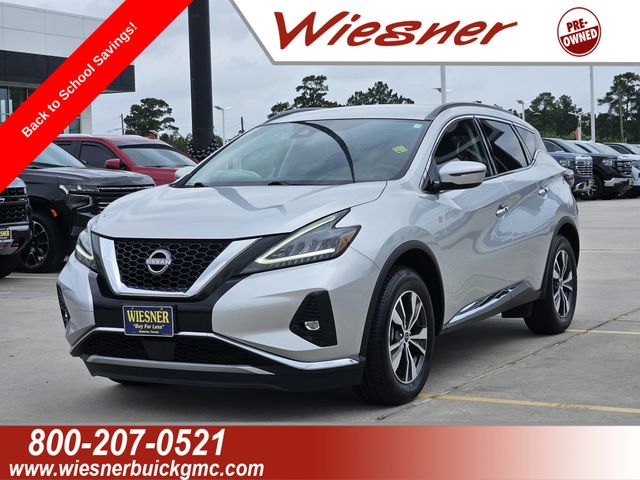 Brilliant Silver Metallic 2023 Nissan Murano SUV / Crossover All-Wheel Drive Continuously Variable Transmission