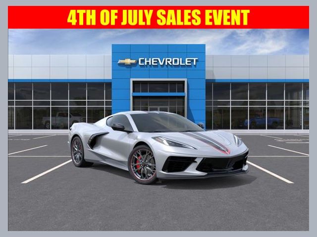 Blade Silver Metallic 2026 Chevrolet Corvette Coupe Rear-Wheel Drive 8-Speed Dual Clutch