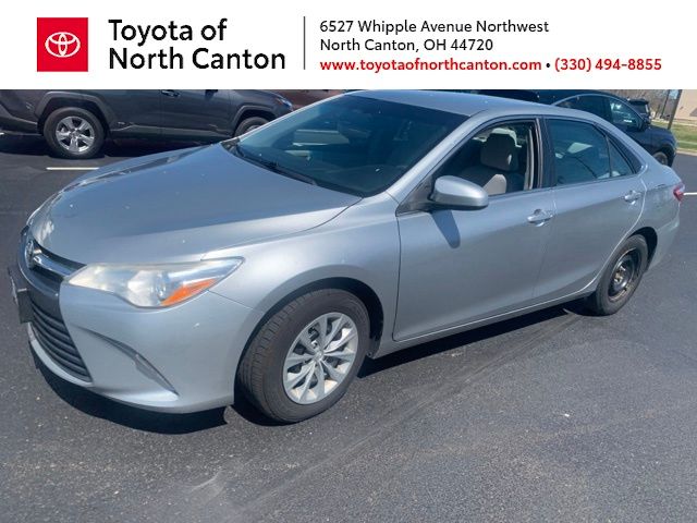 Silver 2017 Toyota Camry LE Sedan Front-Wheel Drive 6-Speed Automatic