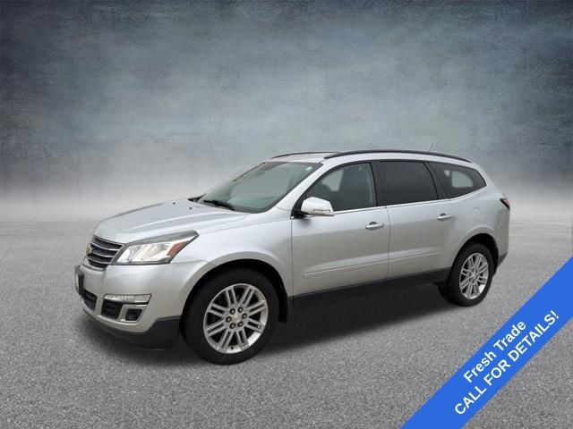 Silver Ice Metallic 2015 Chevrolet Traverse 1LT AWD SUV / Crossover All-Wheel Drive 6-Speed Automatic
