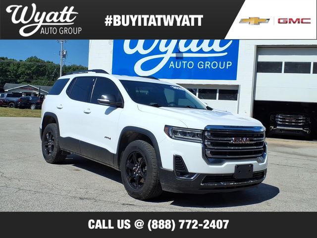 White 2023 GMC Acadia SUV / Crossover Four-Wheel Drive 9-Speed Automatic