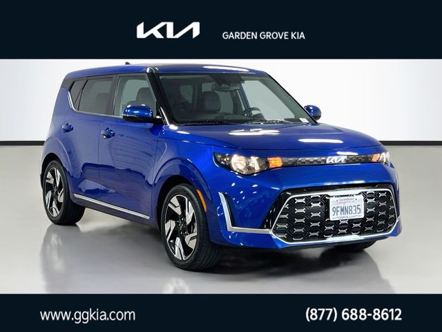 Neptune Blue 2023 Kia Soul SUV / Crossover Front-Wheel Drive Continuously Variable Transmission