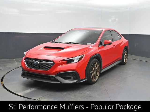 Ignition Red 2022 Subaru WRX Sedan All-Wheel Drive Continuously Variable Transmission