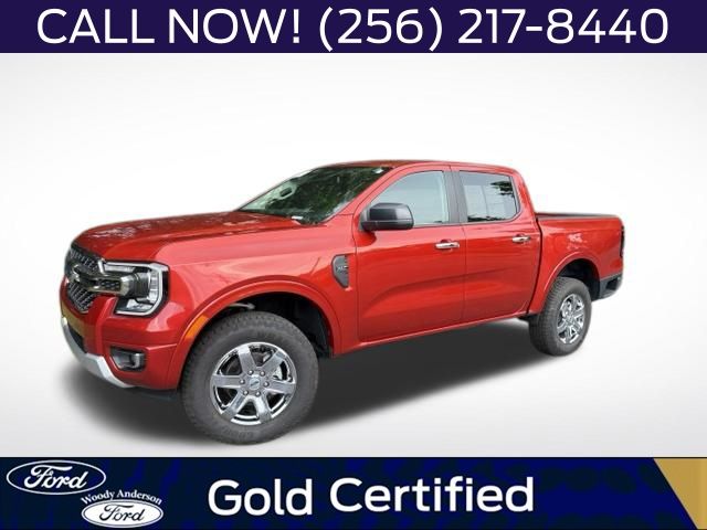 Hot Pepper Red Metallic Tinted Clearcoat 2024 Ford Ranger Pickup Truck 4X2 Automatic