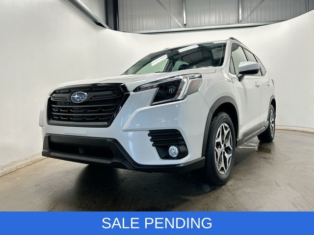 2023 Subaru Forester Premium White at Subaru and VW of Moon Township