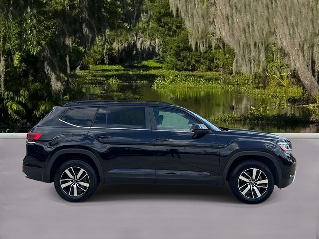 Deep Black 2021 Volkswagen Atlas SUV / Crossover Front-Wheel Drive 8-Speed Automatic