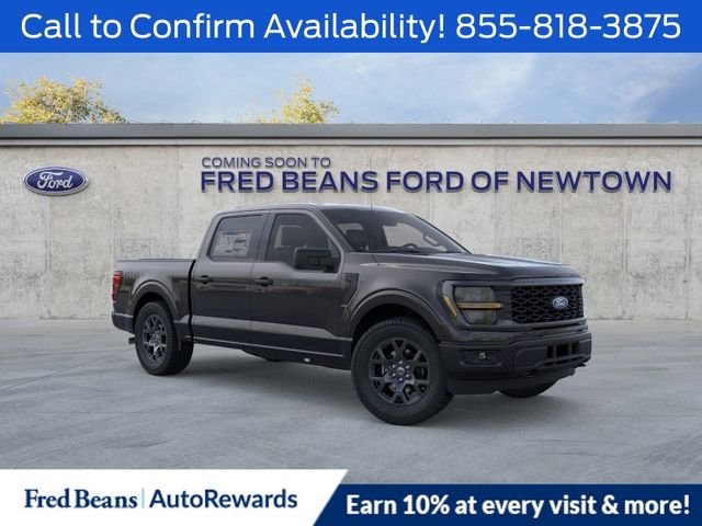 Black Metallic 2026 Ford F-150 Pickup Truck Four-Wheel Drive Automatic