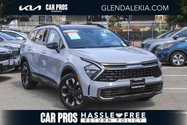 Wolf Gray 2023 Kia Sportage X-Line AWD SUV / Crossover All-Wheel Drive 8-Speed Automatic