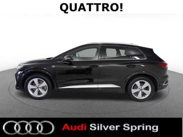 used 2024 Audi Q4 e-tron car, priced at $36,281