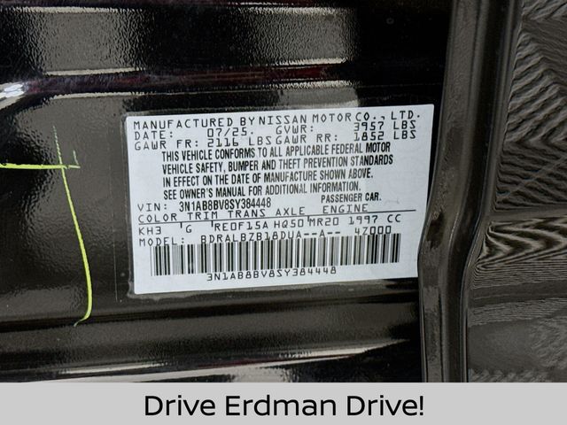Used 2025 Nissan Sentra Sedan