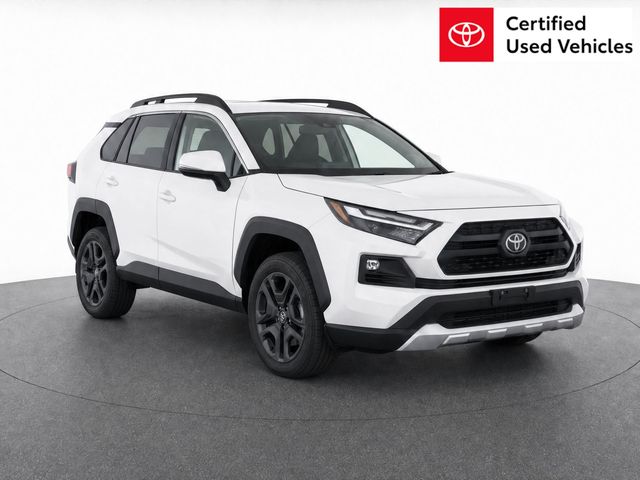White 2024 Toyota RAV4 SUV / Crossover All-Wheel Drive 8-Speed Automatic