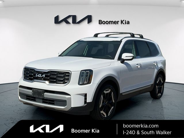 Glacial White Pearl 2025 Kia Telluride S AWD SUV / Crossover All-Wheel Drive 8-Speed Automatic