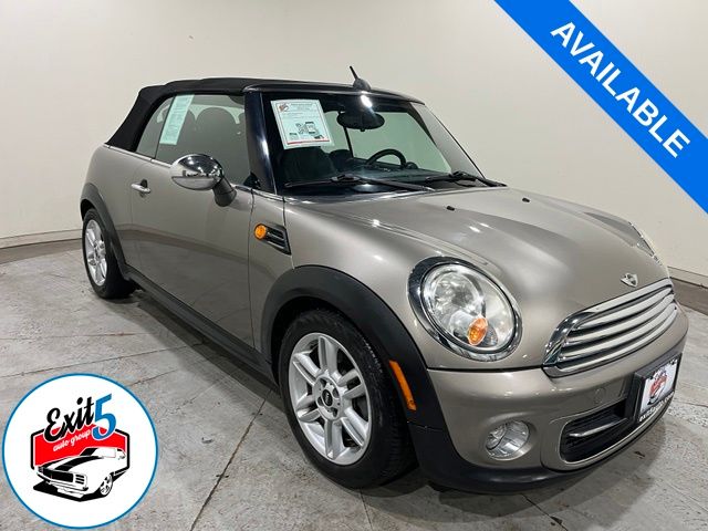 Silver Metallic 2012 MINI Cooper Convertible Front-Wheel Drive 6-Speed Automatic
