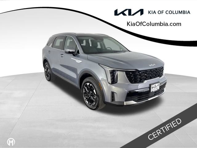 Everlasting Silver 2025 Kia Sorento S AWD SUV / Crossover All-Wheel Drive 8-Speed Automatic