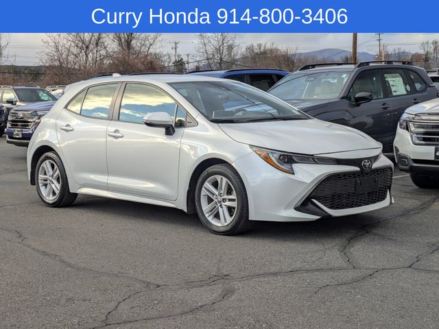 White 2022 Toyota Corolla Hatchback SE FWD Hatchback Front-Wheel Drive Continuously Variable Transmission