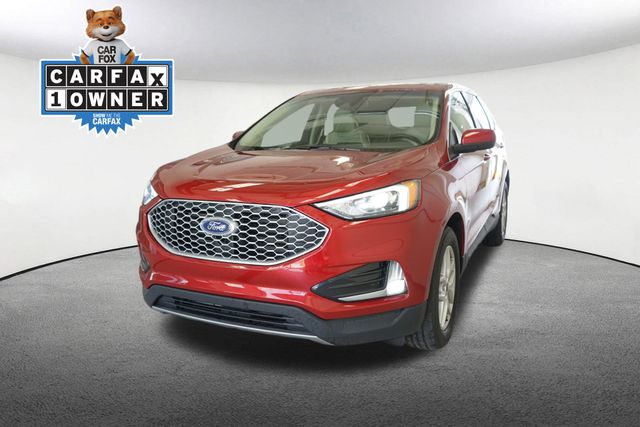 Red Metallic 2024 Ford Edge SUV / Crossover All-Wheel Drive 8-Speed Automatic