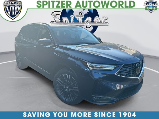 2026 Acura MDX Advance Package Blue at Spitzer Acura