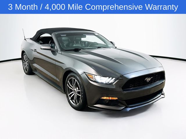 Gray (Magnetic) 2017 Ford Mustang EcoBoost Premium Convertible RWD Convertible Rear-Wheel Drive 6-Speed Automatic