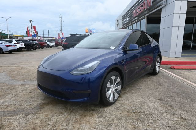 Blue 2023 Tesla Model Y Long Range AWD SUV / Crossover All-Wheel Drive 1-Speed Automatic
