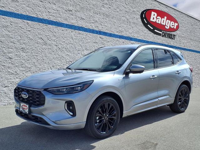 Iconic Silver Metallic 2023 Ford Escape ST-Line Elite AWD SUV / Crossover All-Wheel Drive 8-Speed Automatic