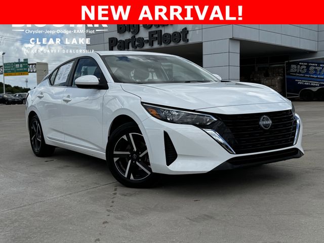 2024 Nissan Sentra SV White at Texan Dodge Chrysler Jeep Ram