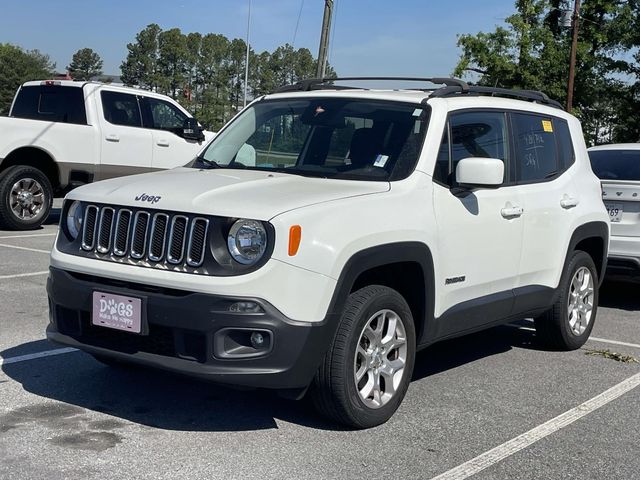 2017 Alpine White Jeep Renegade Latitude 4X4 SUV